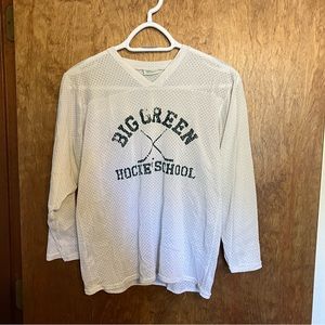 1980's Youth Lg or Women's small Mesh practice hockey jersey